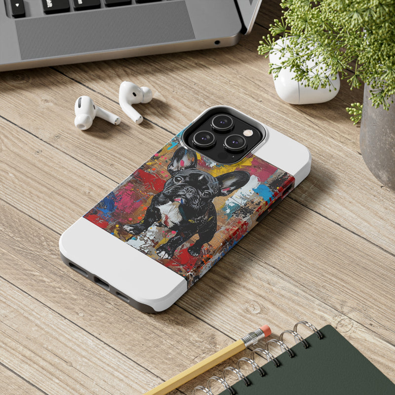 French Bulldog Fine Art Tough iPhone Case - Durable & Stylish Protection