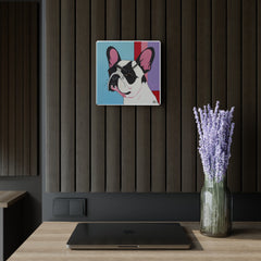 French Bulldog Acrylic Wall Clock - Fine Art Inspired Design