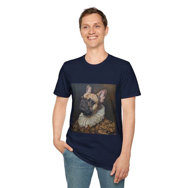 French Bulldog Fine Art Unisex Softstyle T-Shirt