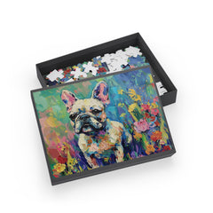 French Bulldog Fine Art Jigsaw Puzzle - 96, 252, 500, 1000 Pieces