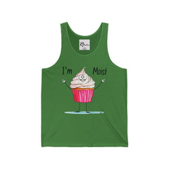 Naughty Nibbles Funny Adult Humor Frosted Cupcake Unisex Soft-Style Tank Top