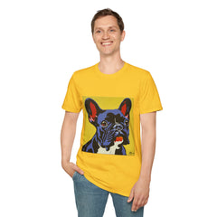 French Bulldog Fine Art Unisex Softstyle T-Shirt