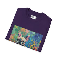 French Bulldog Fine Art Unisex Softstyle T-Shirt