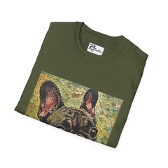 French Bulldog Fine Art Unisex Softstyle T-Shirt