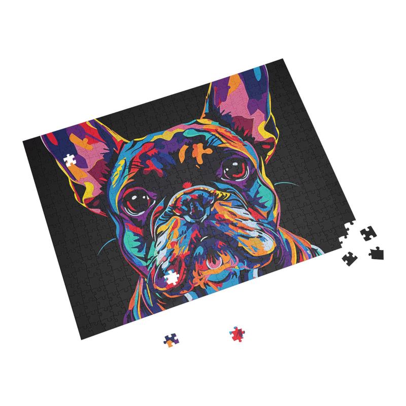 French Bulldog Fine Art Jigsaw Puzzle - 96, 252, 500, 1000 Pieces