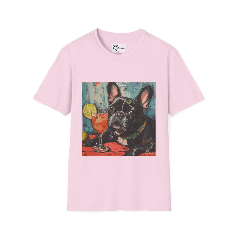 French Bulldog Fine Art Unisex Softstyle T-Shirt