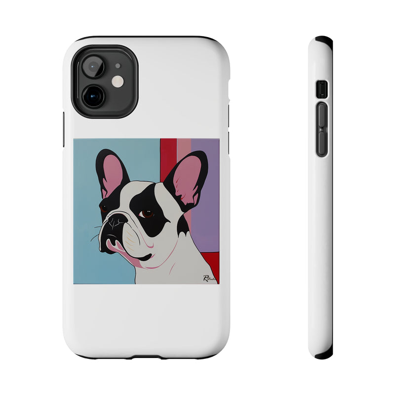 French Bulldog Fine Art Tough iPhone Case - Durable & Stylish Protection