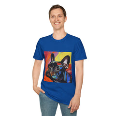 French Bulldog Fine Art Unisex Softstyle T-Shirt