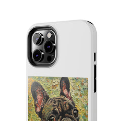 French Bulldog Fine Art Tough iPhone Case - Durable & Stylish Protection