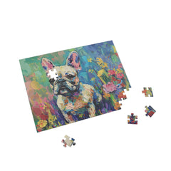 French Bulldog Fine Art Jigsaw Puzzle - 96, 252, 500, 1000 Pieces