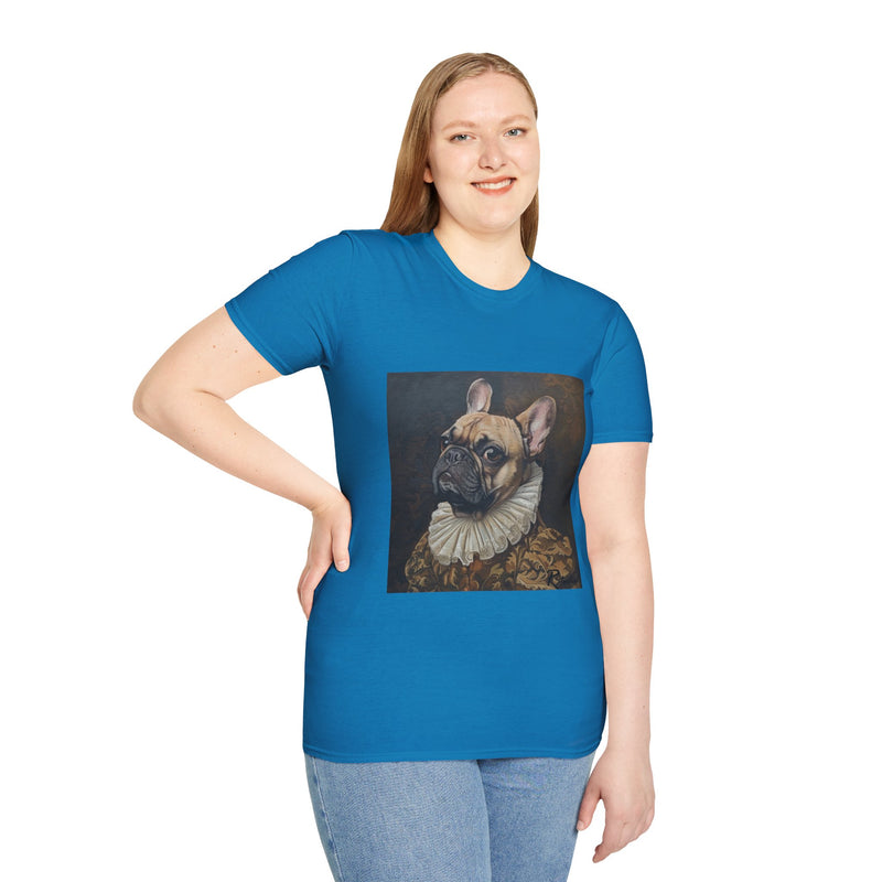 French Bulldog Fine Art Unisex Softstyle T-Shirt