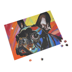 French Bulldog Fine Art Jigsaw Puzzle - 96, 252, 500, 1000 Pieces