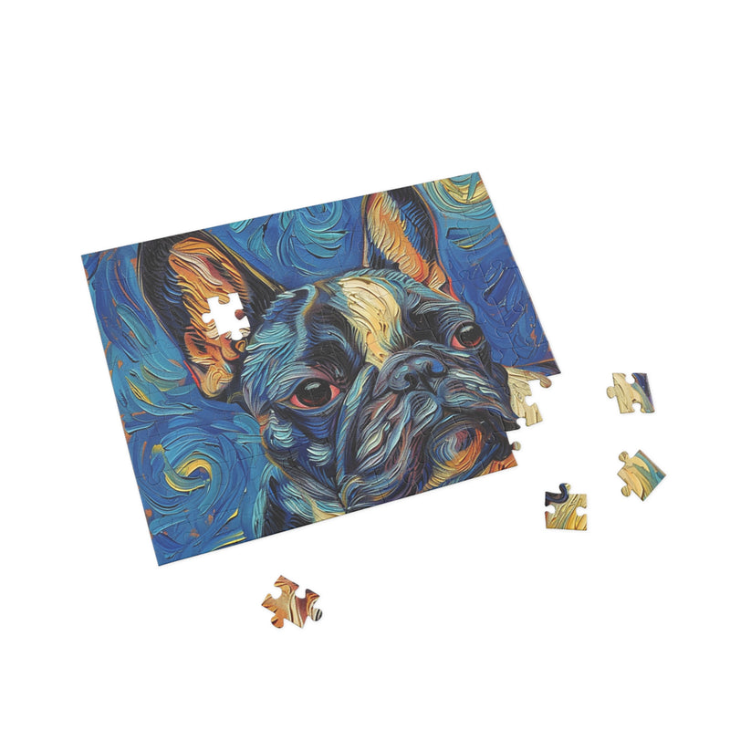 French Bulldog Fine Art Jigsaw Puzzle - 96, 252, 500, 1000 Pieces