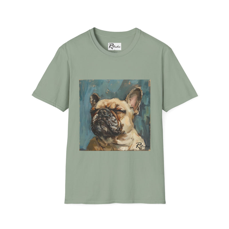 French Bulldog Fine Art Unisex Softstyle T-Shirt