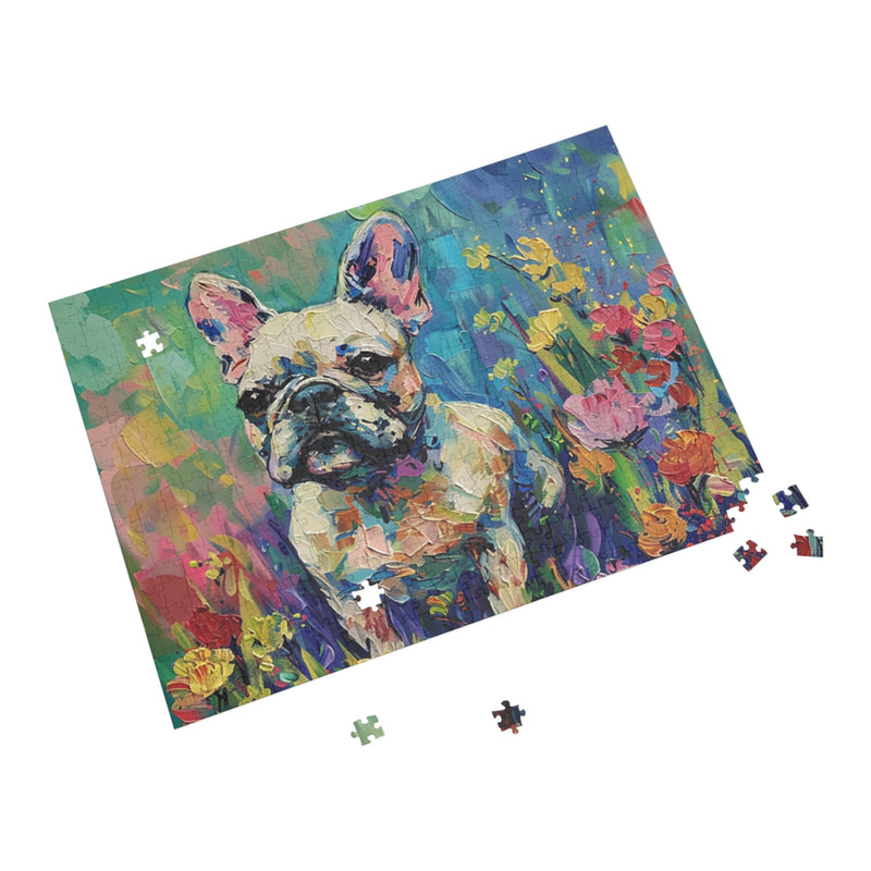 French Bulldog Fine Art Jigsaw Puzzle - 96, 252, 500, 1000 Pieces