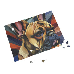 French Bulldog Fine Art Jigsaw Puzzle - 96, 252, 500, 1000 Pieces