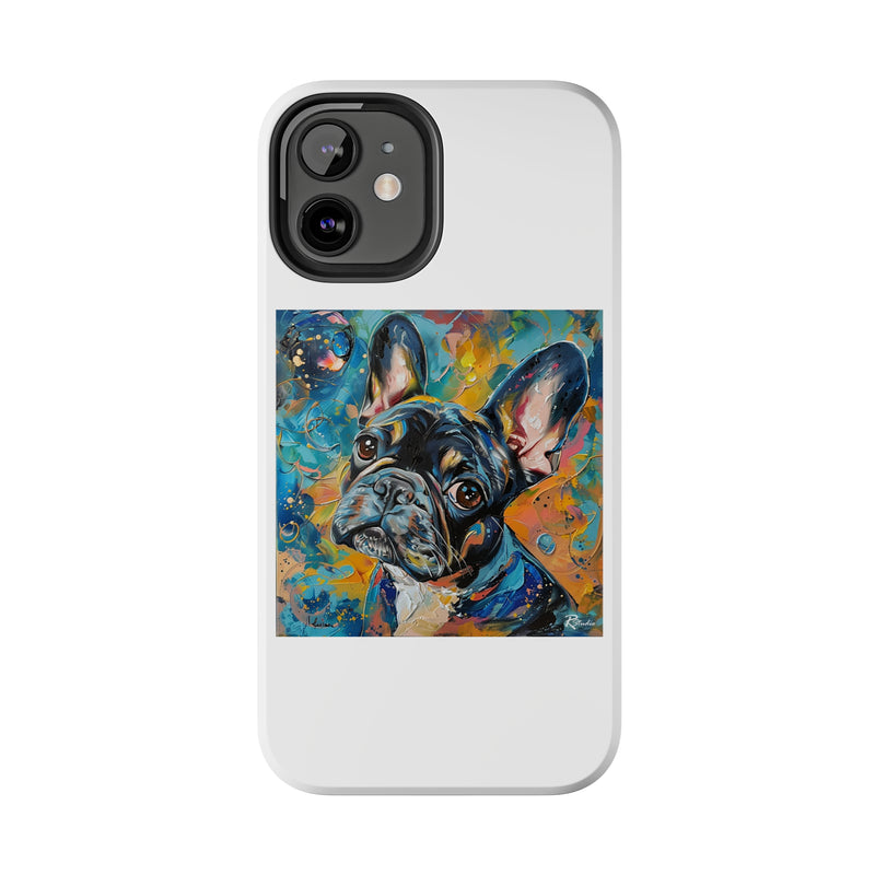 French Bulldog Fine Art Tough iPhone Case - Durable & Stylish Protection