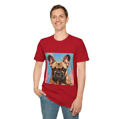 French Bulldog Fine Art Unisex Softstyle T-Shirt