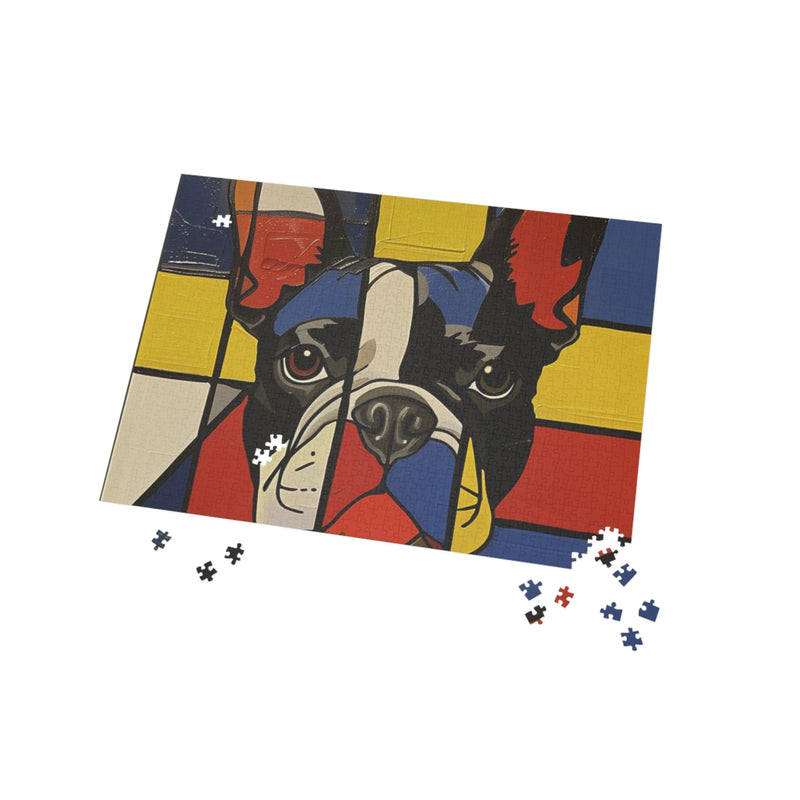 French Bulldog Fine Art Jigsaw Puzzle - 96, 252, 500, 1000 Pieces