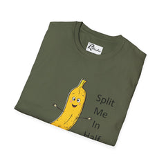 Naughty Nibbles Funny Adult Humor Banana Unisex Soft-Style T-Shirt