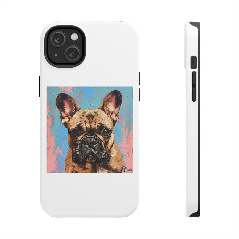 French Bulldog Fine Art Tough iPhone Case - Durable & Stylish Protection