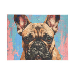 French Bulldog Fine Art Jigsaw Puzzle - 96, 252, 500, 1000 Pieces