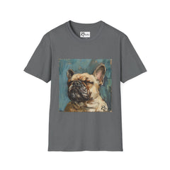 French Bulldog Fine Art Unisex Softstyle T-Shirt