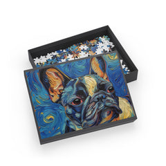 French Bulldog Fine Art Jigsaw Puzzle - 96, 252, 500, 1000 Pieces