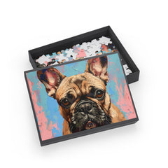 French Bulldog Fine Art Jigsaw Puzzle - 96, 252, 500, 1000 Pieces