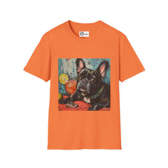 French Bulldog Fine Art Unisex Softstyle T-Shirt