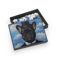 French Bulldog Fine Art Jigsaw Puzzle - 96, 252, 500, 1000 Pieces