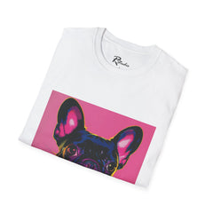 French Bulldog Fine Art Unisex Softstyle T-Shirt