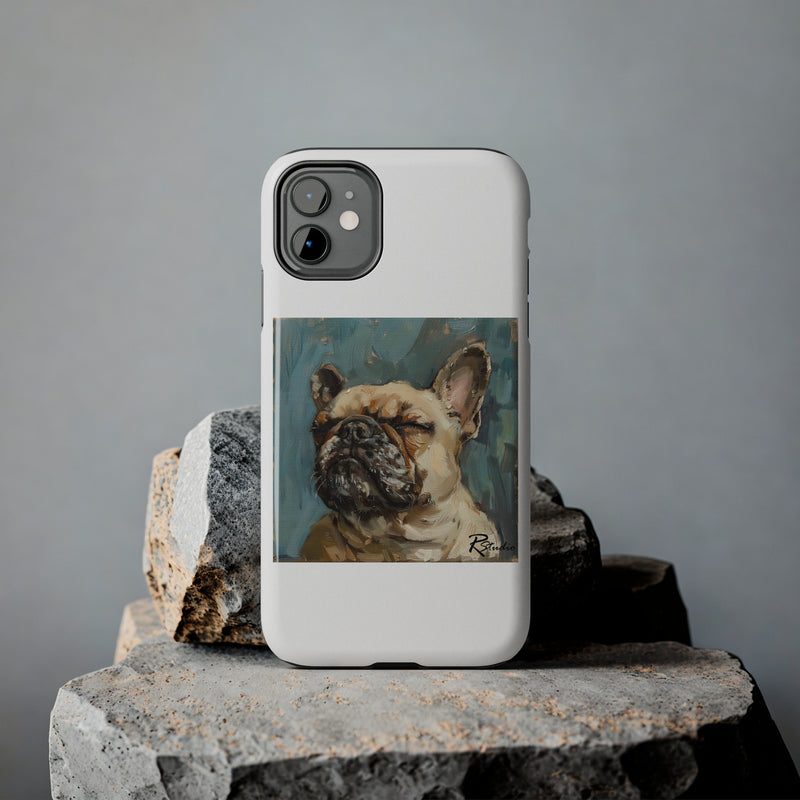 French Bulldog Fine Art Tough iPhone Case - Durable & Stylish Protection