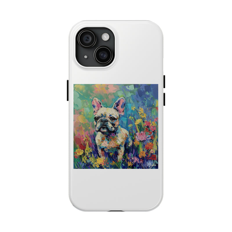 French Bulldog Fine Art Tough iPhone Case - Durable & Stylish Protection