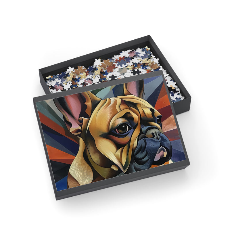 French Bulldog Fine Art Jigsaw Puzzle - 96, 252, 500, 1000 Pieces