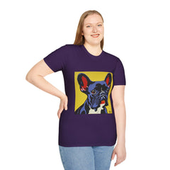 French Bulldog Fine Art Unisex Softstyle T-Shirt