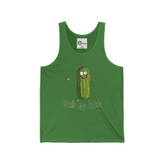 Naughty Nibbles Funny Adult Humor Pickle Unisex Soft-Style Tank Top