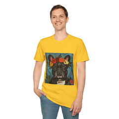 French Bulldog Fine Art Unisex Softstyle T-Shirt