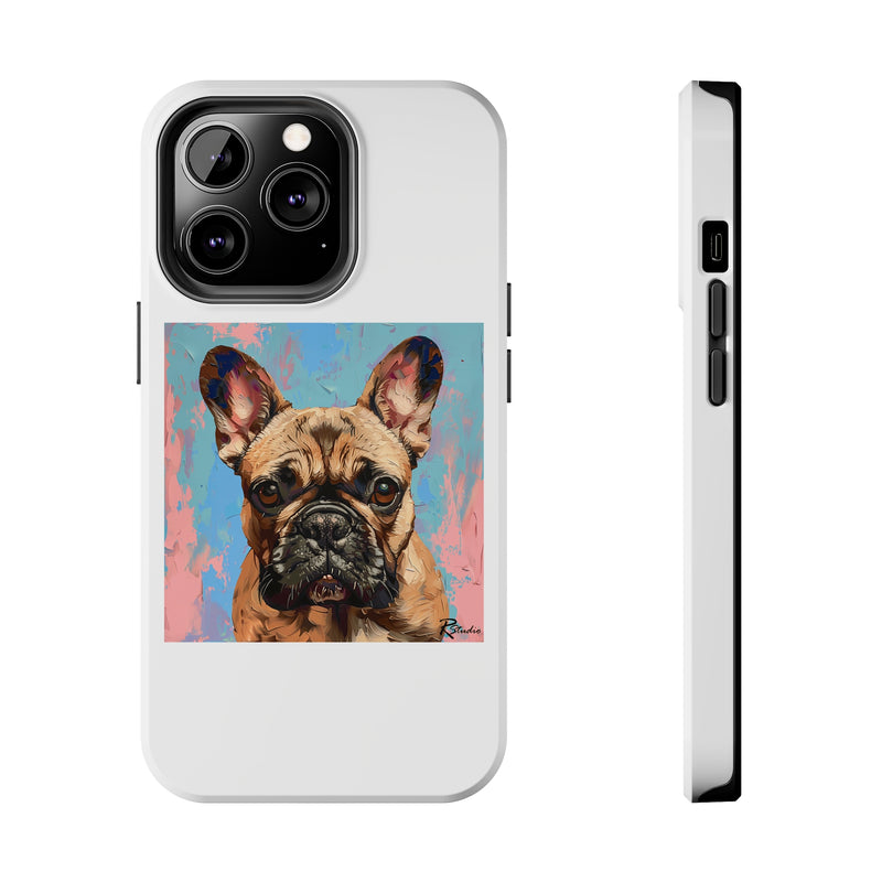 French Bulldog Fine Art Tough iPhone Case - Durable & Stylish Protection