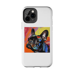 French Bulldog Fine Art Tough iPhone Case - Durable & Stylish Protection