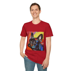 French Bulldog Fine Art Unisex Softstyle T-Shirt