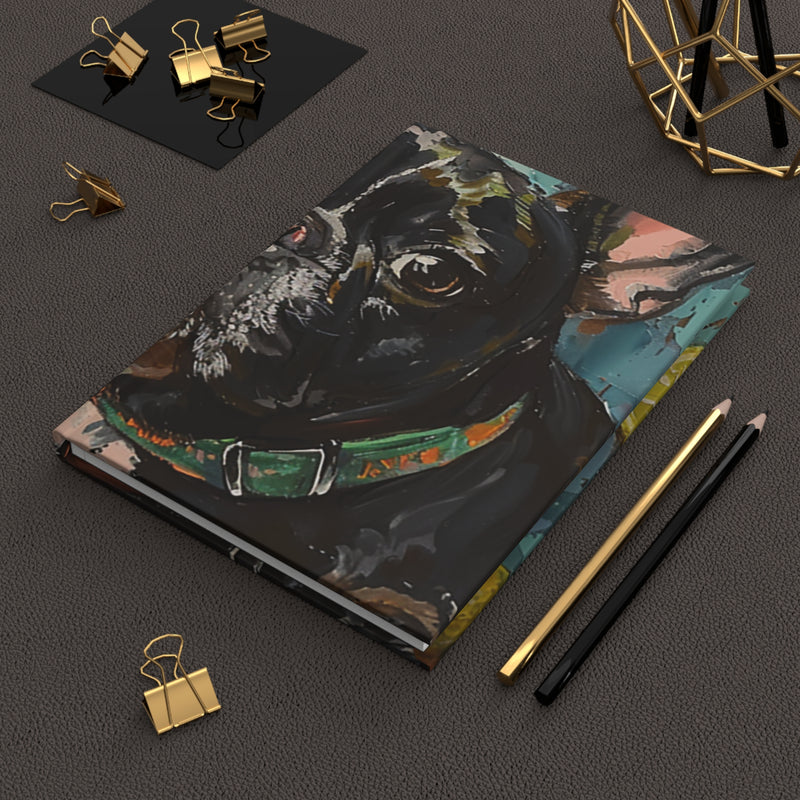 French Bulldog Hardcover Journal - Fine Art Inspired Matte Finish