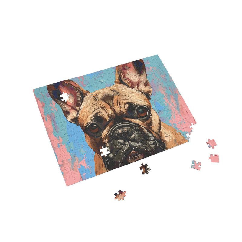 French Bulldog Fine Art Jigsaw Puzzle - 96, 252, 500, 1000 Pieces