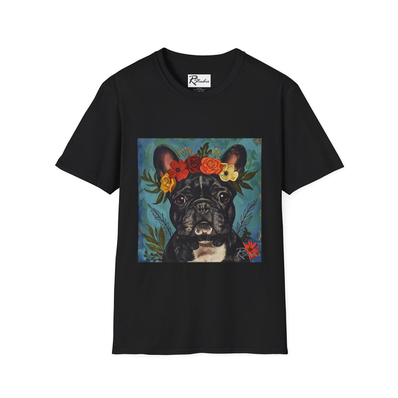 French Bulldog Fine Art Unisex Softstyle T-Shirt