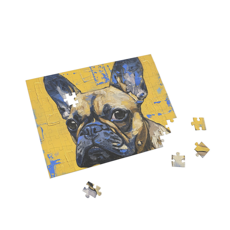 French Bulldog Fine Art Jigsaw Puzzle - 96, 252, 500, 1000 Pieces