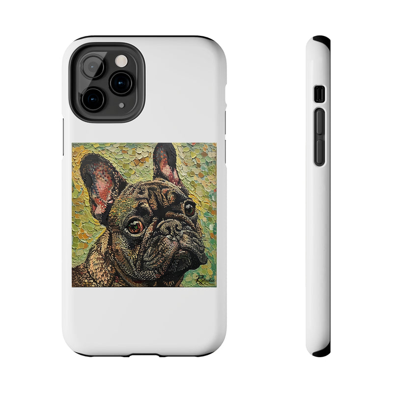 French Bulldog Fine Art Tough iPhone Case - Durable & Stylish Protection