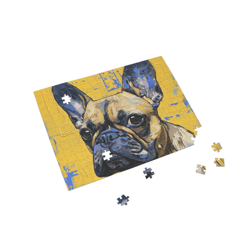 French Bulldog Fine Art Jigsaw Puzzle - 96, 252, 500, 1000 Pieces