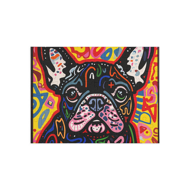 French Bulldog Fine Art Jigsaw Puzzle - 96, 252, 500, 1000 Pieces