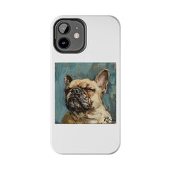 French Bulldog Fine Art Tough iPhone Case - Durable & Stylish Protection