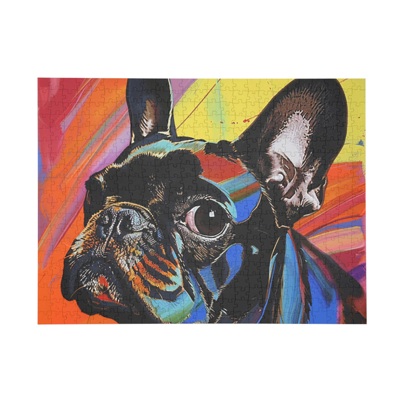 French Bulldog Fine Art Jigsaw Puzzle - 96, 252, 500, 1000 Pieces